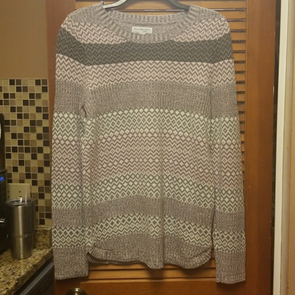 NWT Kim Rogers sweater size PM